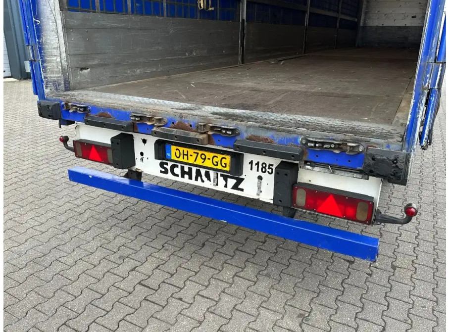 Schmitz Cargobull SCHUIFZEIL-DAK MET BORDEN / SAF-DRUM